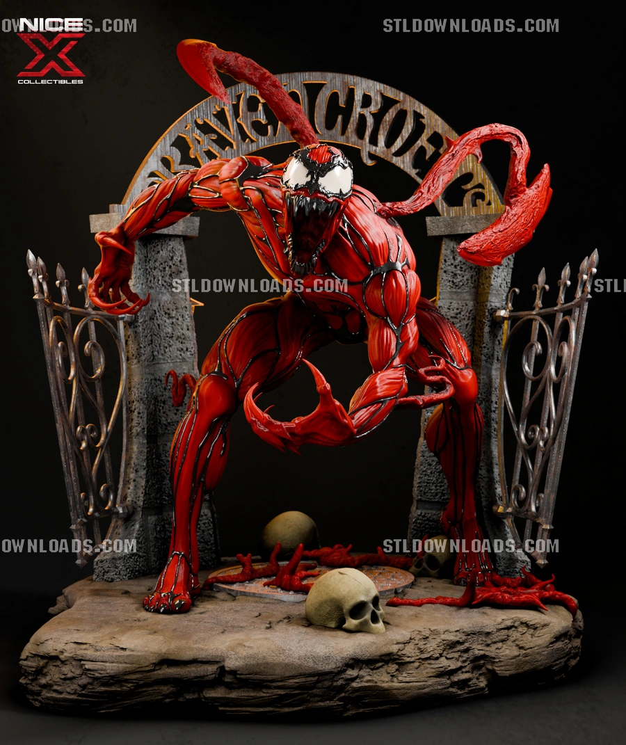Carnage – Marvel 3D printable STL model