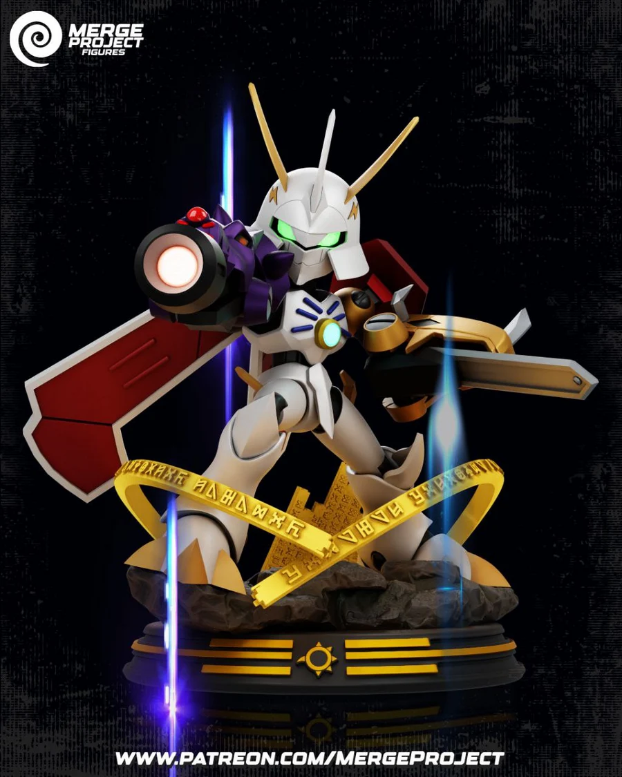 OmegaKnight Medabot – Digimon 3D printable STL model