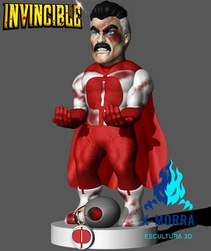 Omni-Man Joystick Holder – Invincible 3D printable STL model