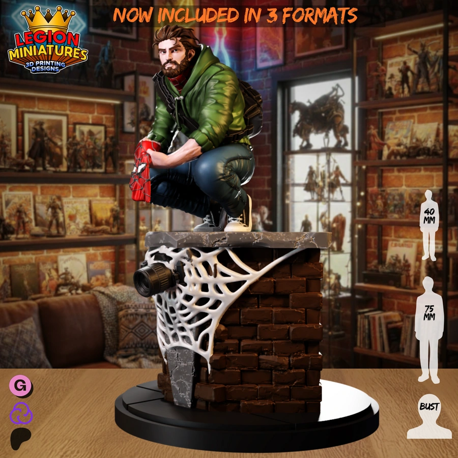 Peter Hero Figure – Marvel 3D printable STL model