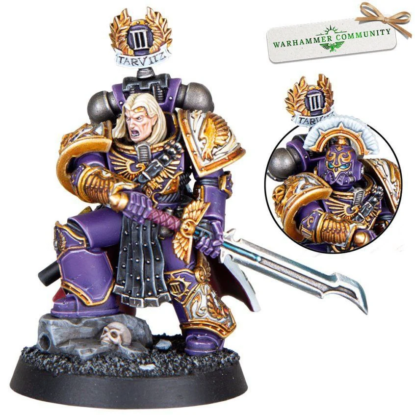 Saul Tarvitz - Warhammer 40K 3D printable STL model