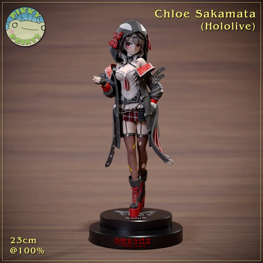 Chloe Sakamata - Hololive 3D printable STL model