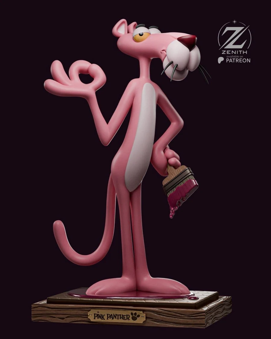 Pink Panther – Pink Panther 3D printable STL model