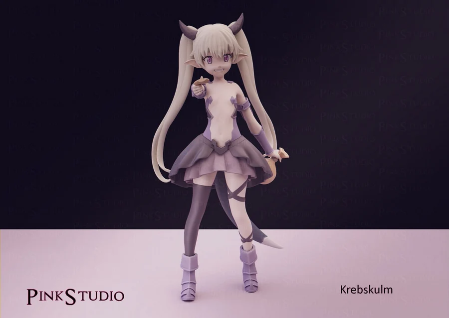 Krebskulm - Monster Musume 3D printable STL model