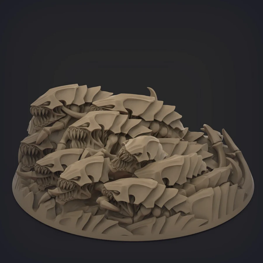 Piranha Brood Concept Sketch 3D printable STL model