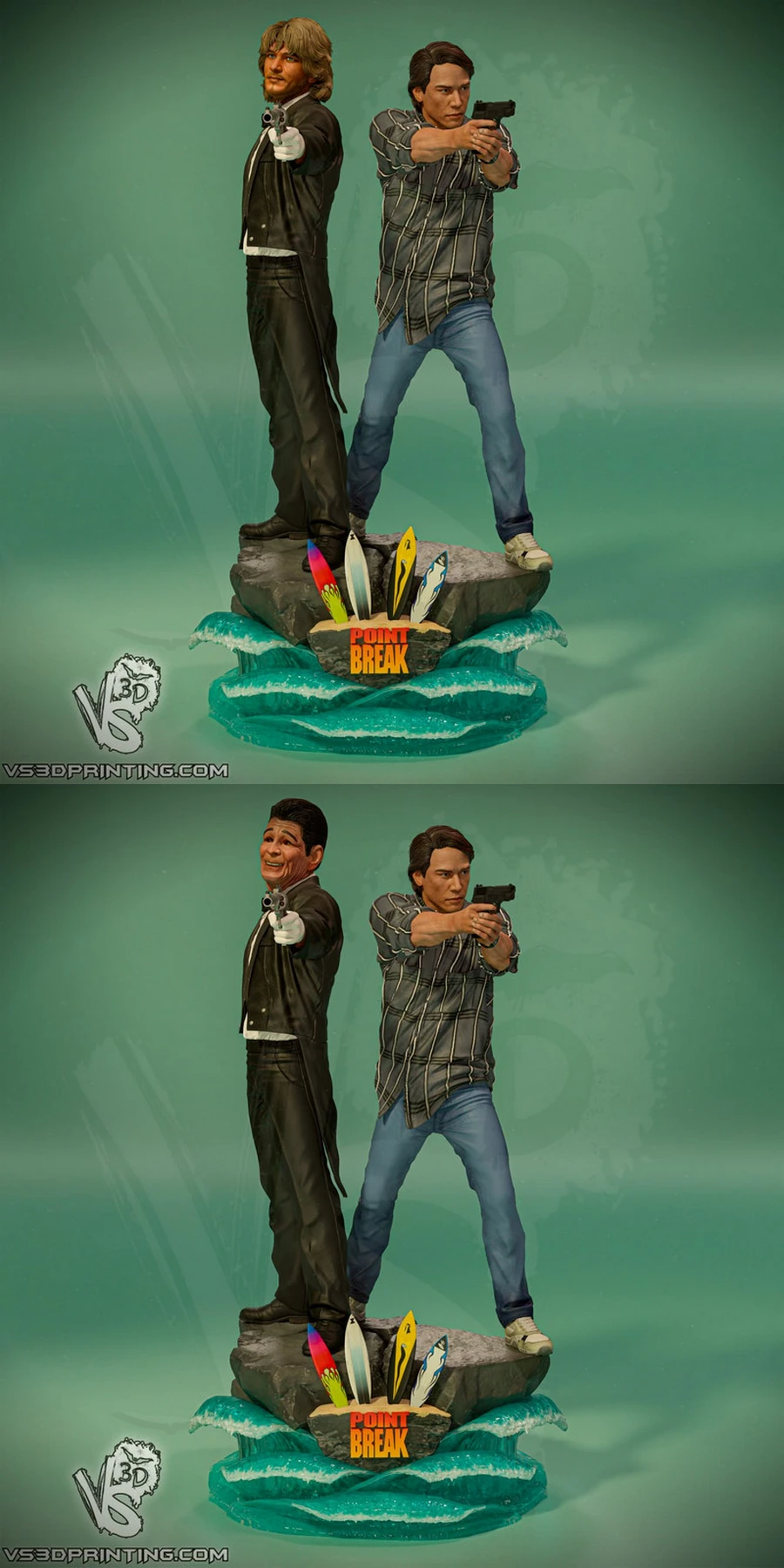 Point Break Diorama – Action Movies 3D printable STL model