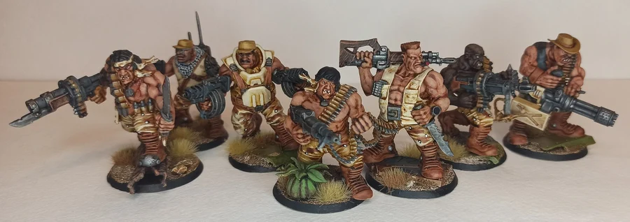 Predator Ogryn Squad - Warhammer 40K 3D printable STL model