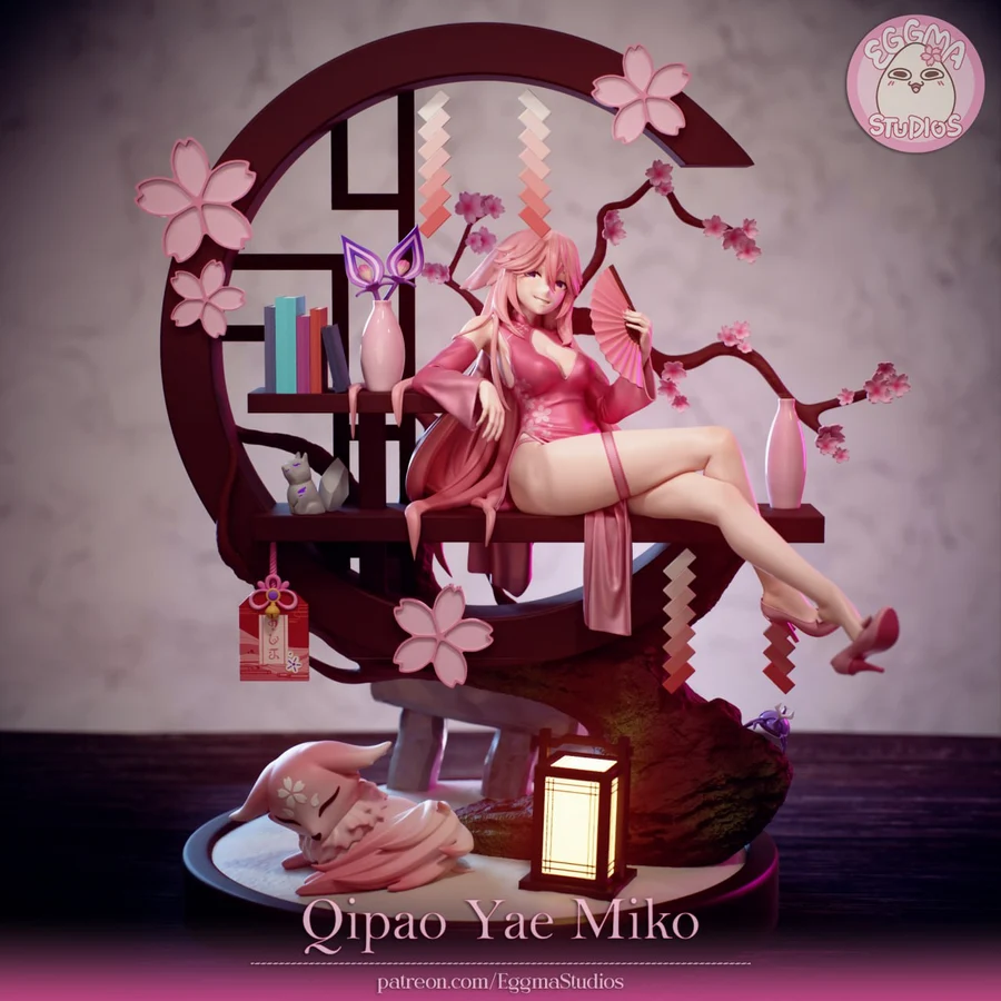 Yae Miko – Genshin Impact 3D printable STL model