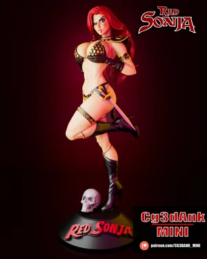 Red Sonja – Red Sonja 3D printable STL model