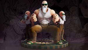 Master Roshi – Dragon Ball 3D printable STL model