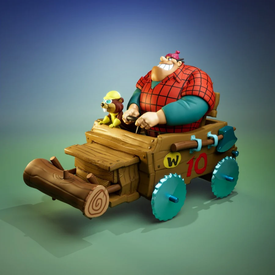Rufus Sawtooth 3D printable STL model