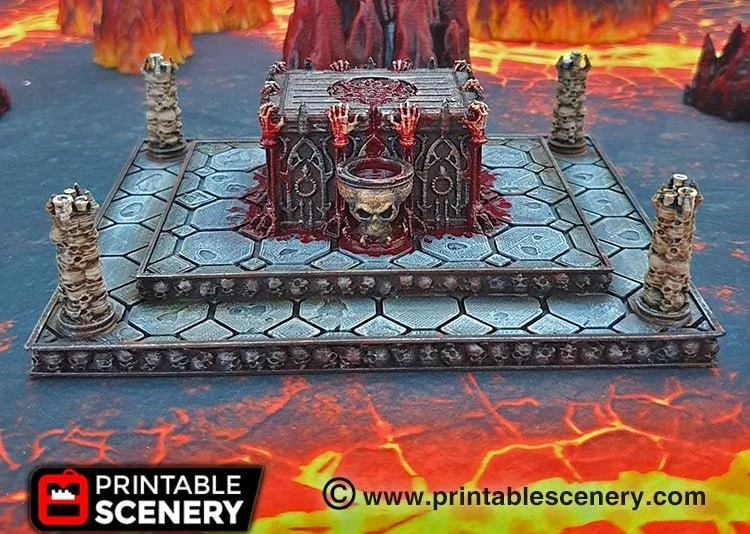 Sacrificial Altar 3D printable STL model
