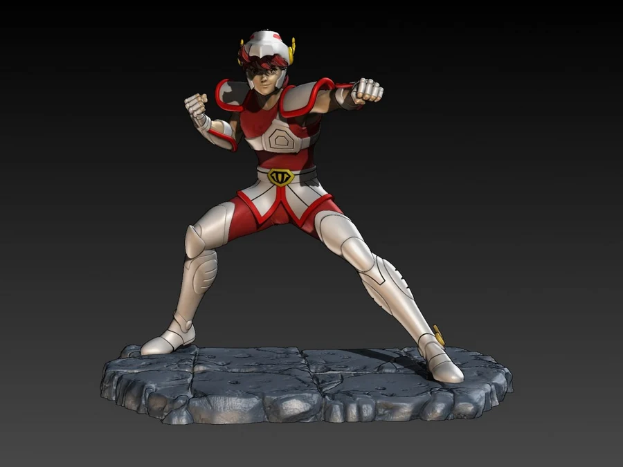 Pegasus Seiya - Saint Seiya 3D printable STL model