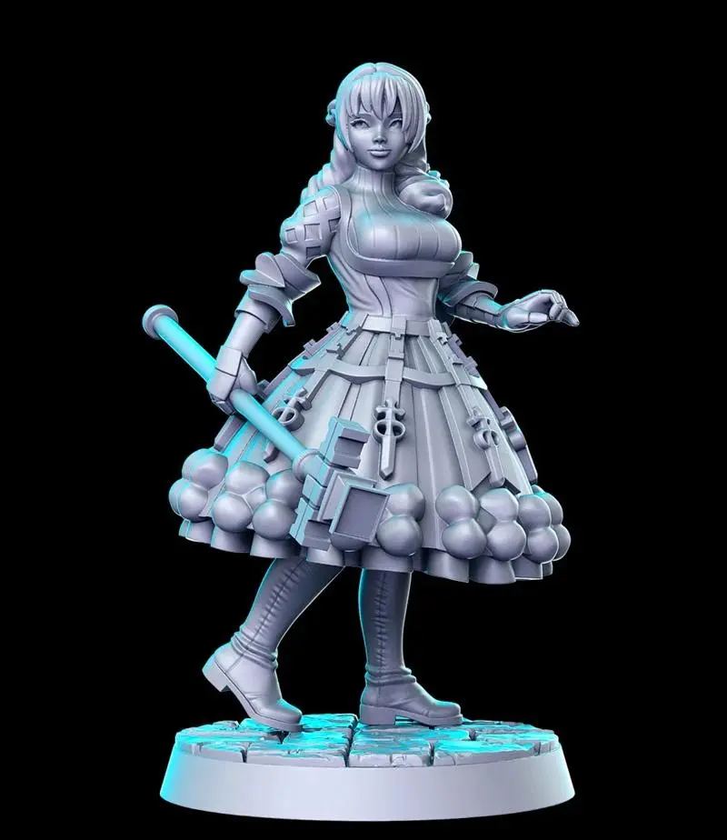 Scarlett 3D printable STL model