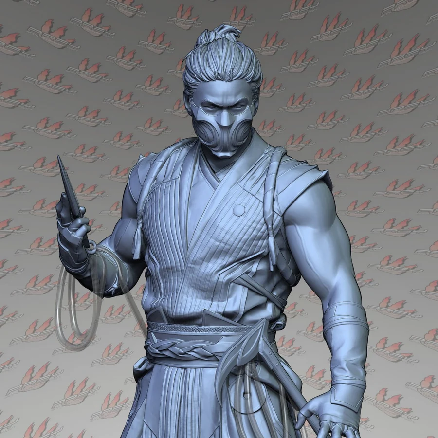 Scorpion Ninja – Mortal Kombat 3D printable STL model