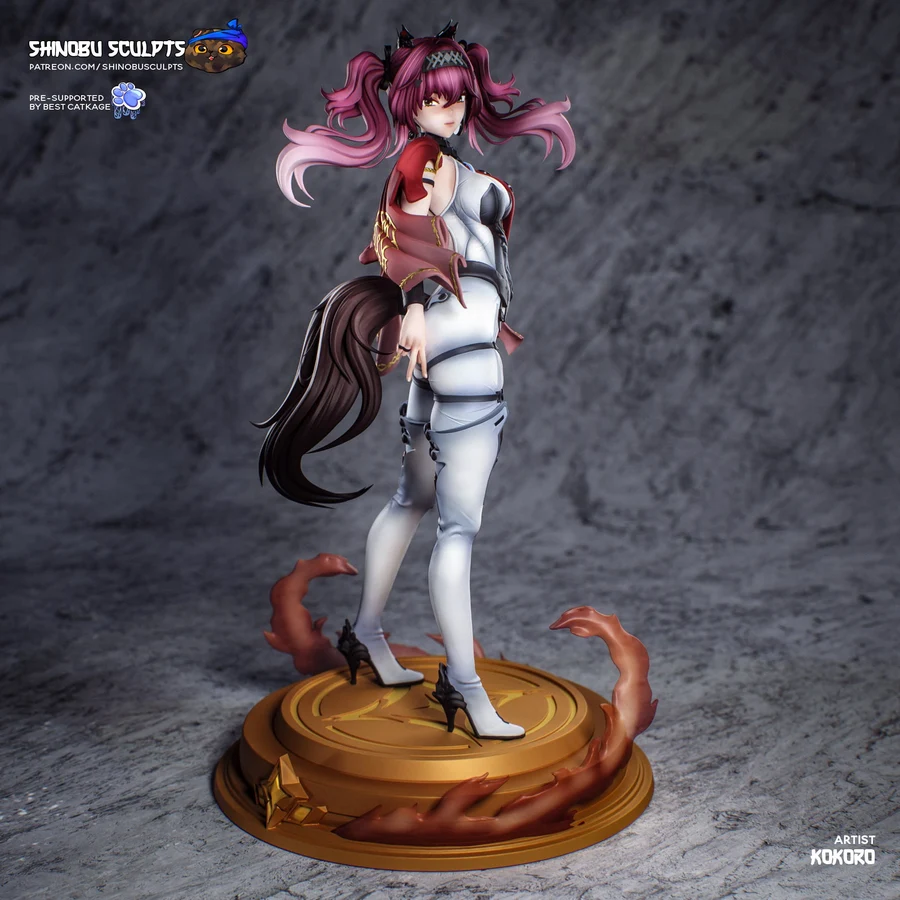 Lupa Warrior Girl – Wuthering Waves 3D printable STL model
