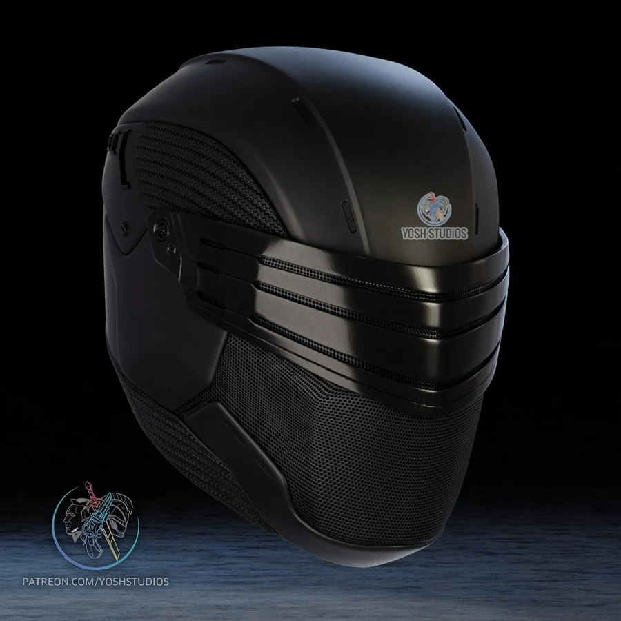 Snake Eyes Helmet - G.I. Joe 3D printable STL model