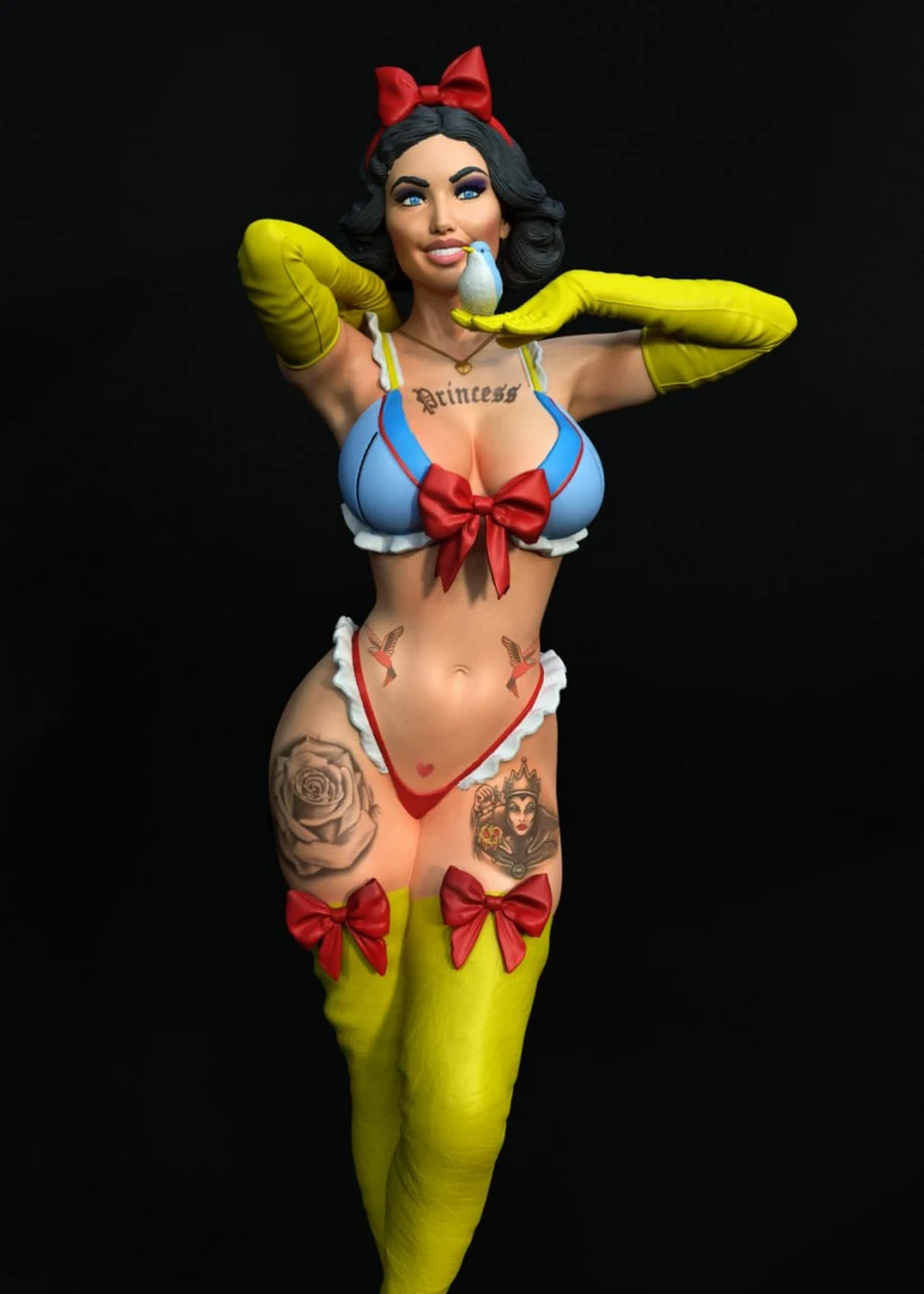 Snow White – Disney 3D printable STL model