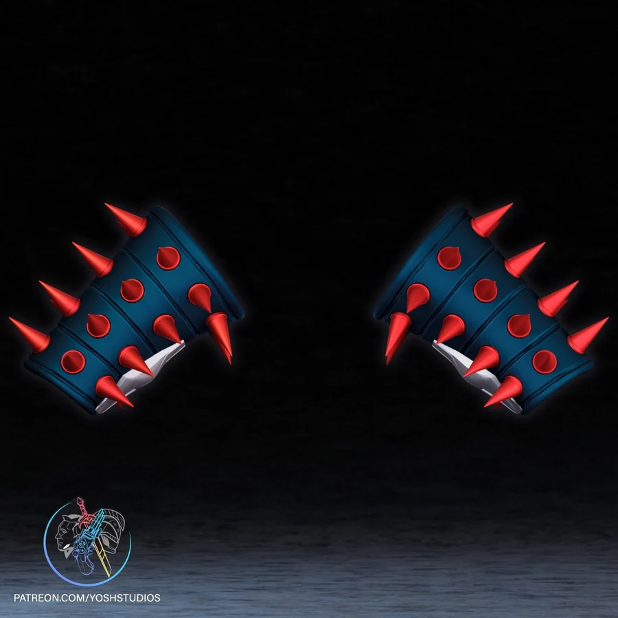 Spider-Punk Bracelets – Marvel 3D printable STL model