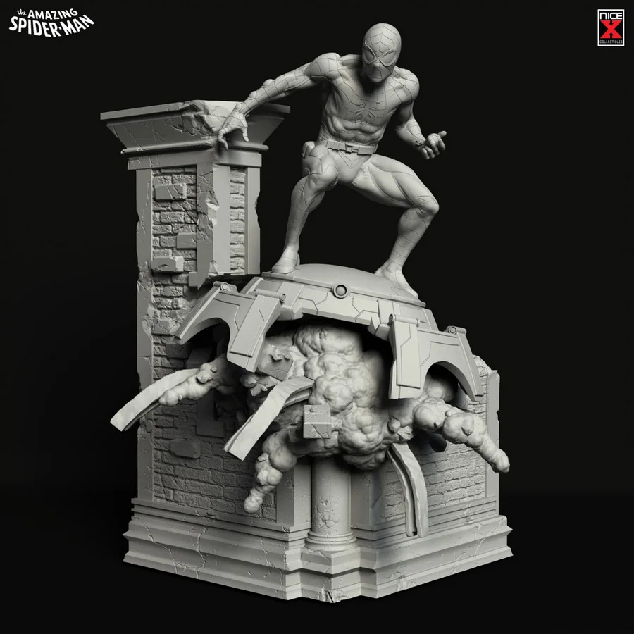 Spider-Man Bust – Marvel 3D printable STL model