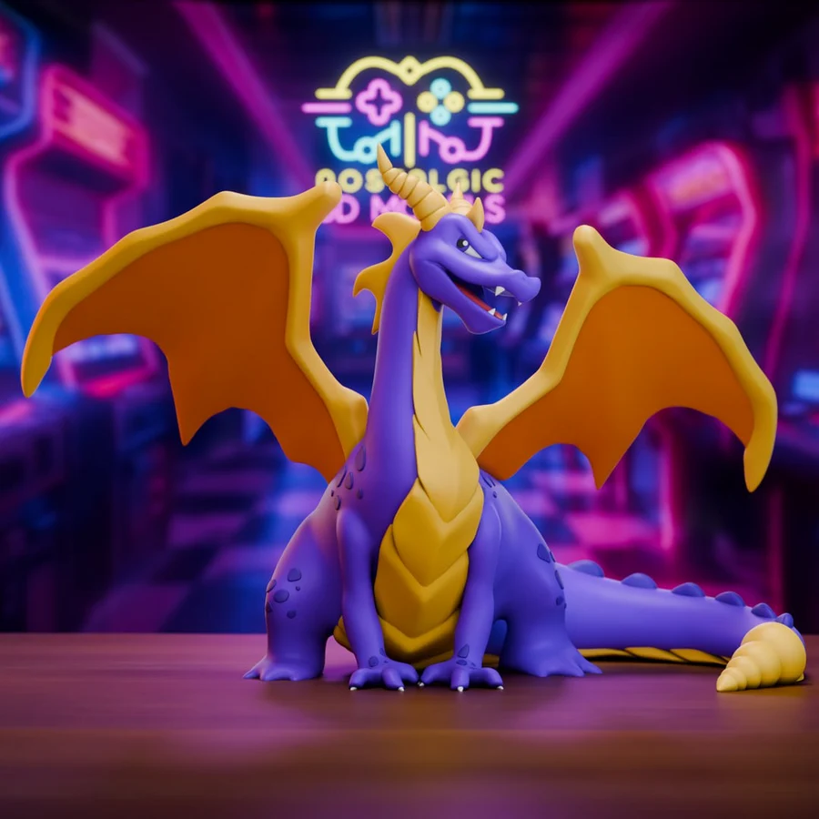 Spyrozard – Spyro 3D printable STL model