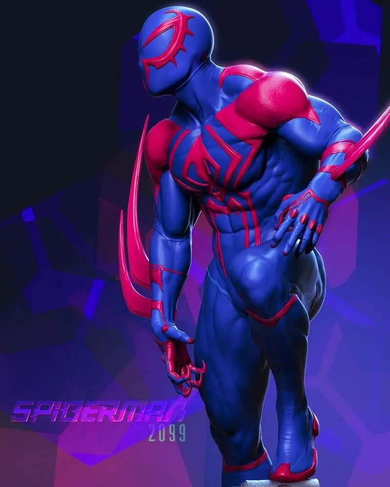 Spider-Man 2099 – Marvel 3D printable STL model