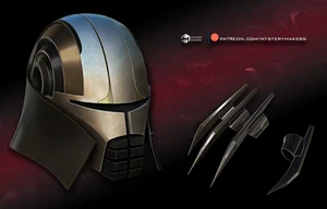 Starkiller Helmet and Claws – Star Wars 3D printable STL model