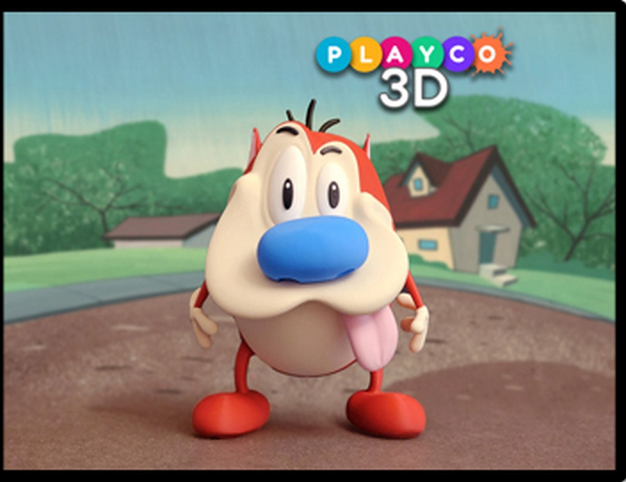 Stimpy Cartoon Character – Ren & Stimpy 3D printable STL model