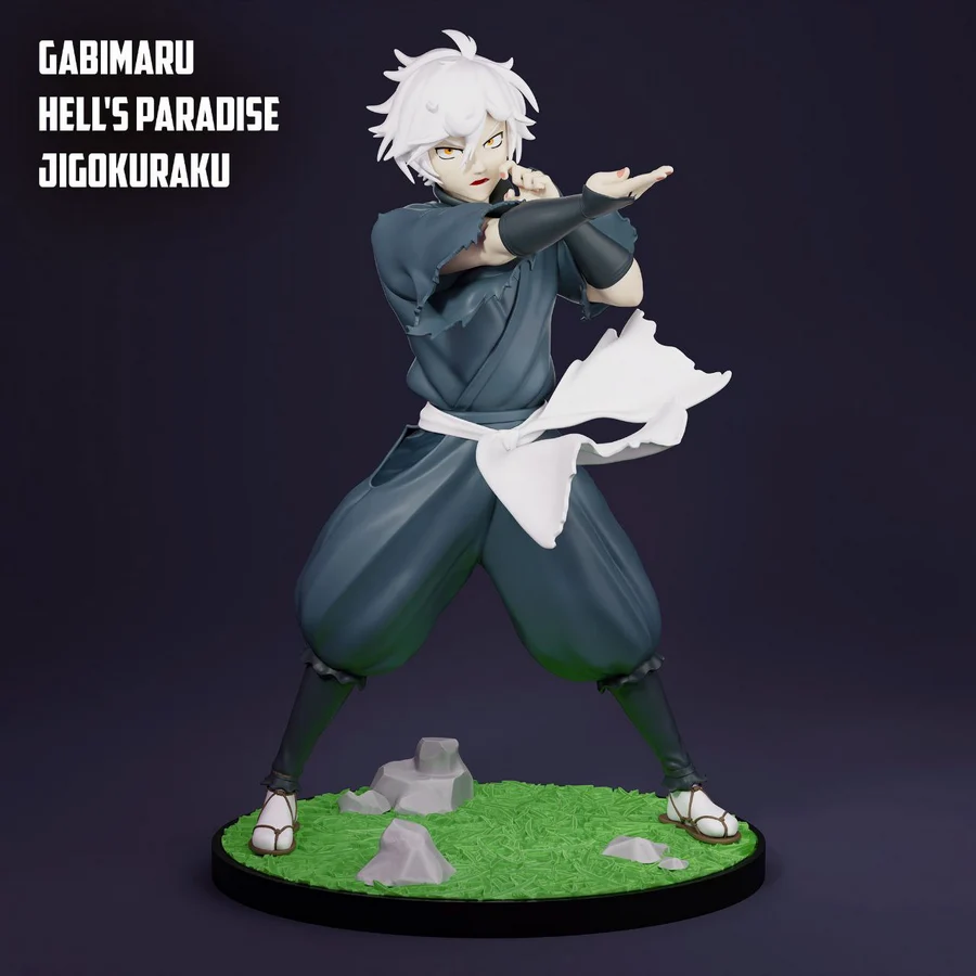 Gabimaru - Hell’s Paradise 3D printable STL model