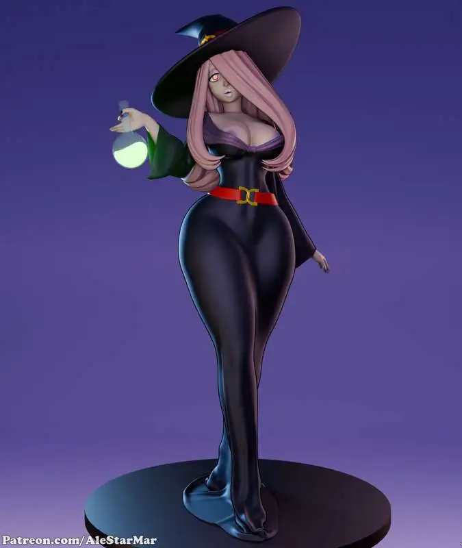 Sucy - Little Witch Academia 3D printable STL model
