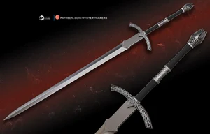 Sword of the Witch King of Angmar – The Lord of the Rings 3D printable STL model