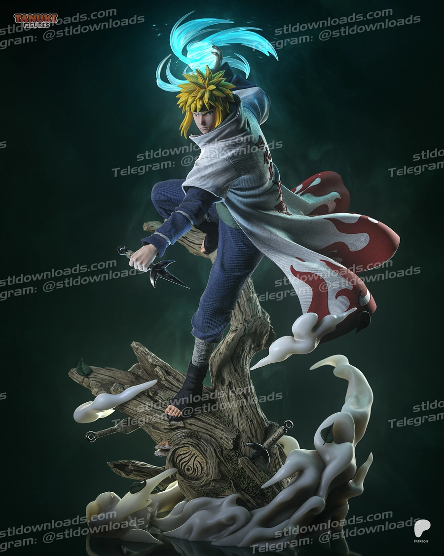 Minato Hokage Hero – Naruto 3D printable STL model