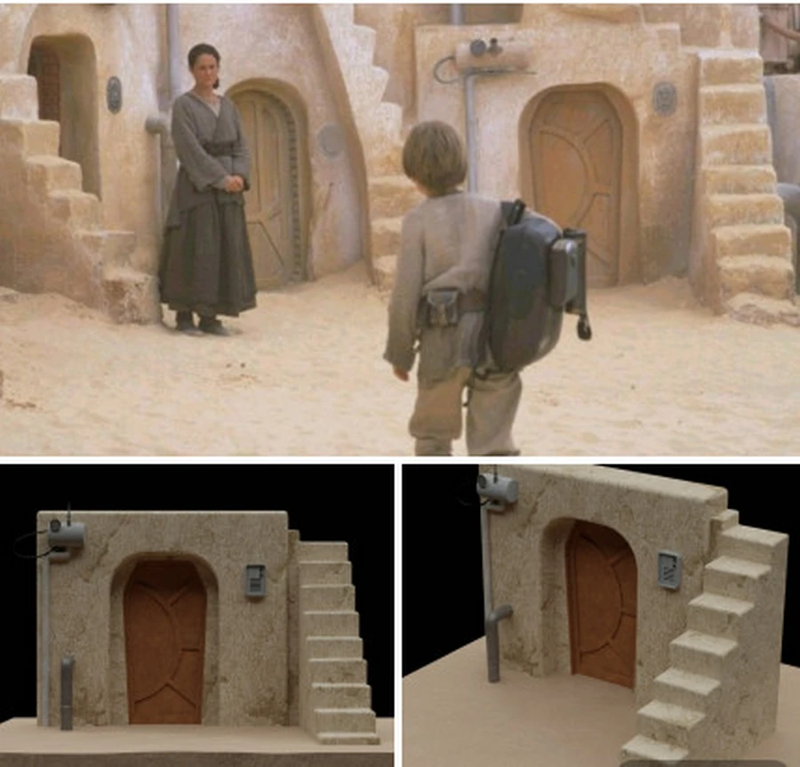 Tatooine Slave Quarter – Star Wars 3D printable STL model