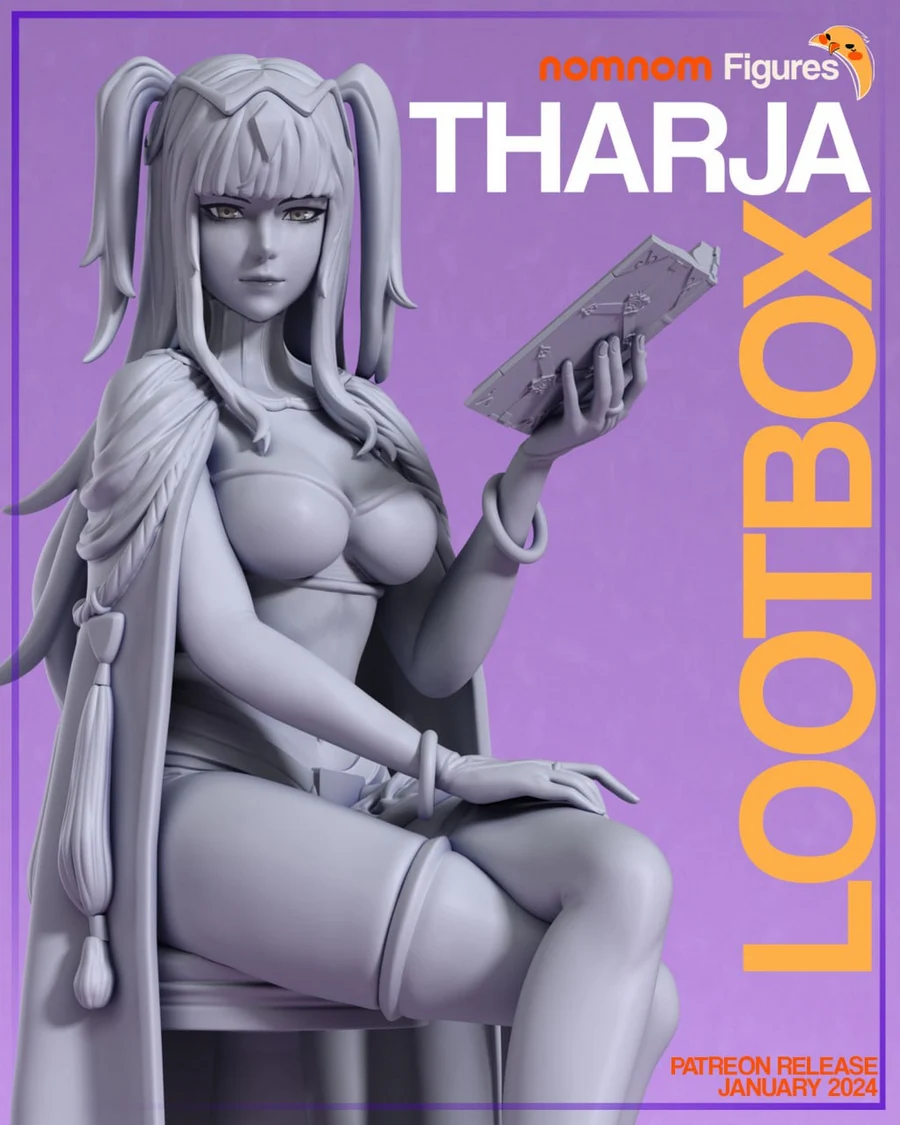 Tharja Dark Mage – Fire Emblem 3D printable STL model