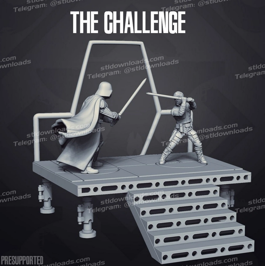 The Challenge – Star Wars 3D printable STL model