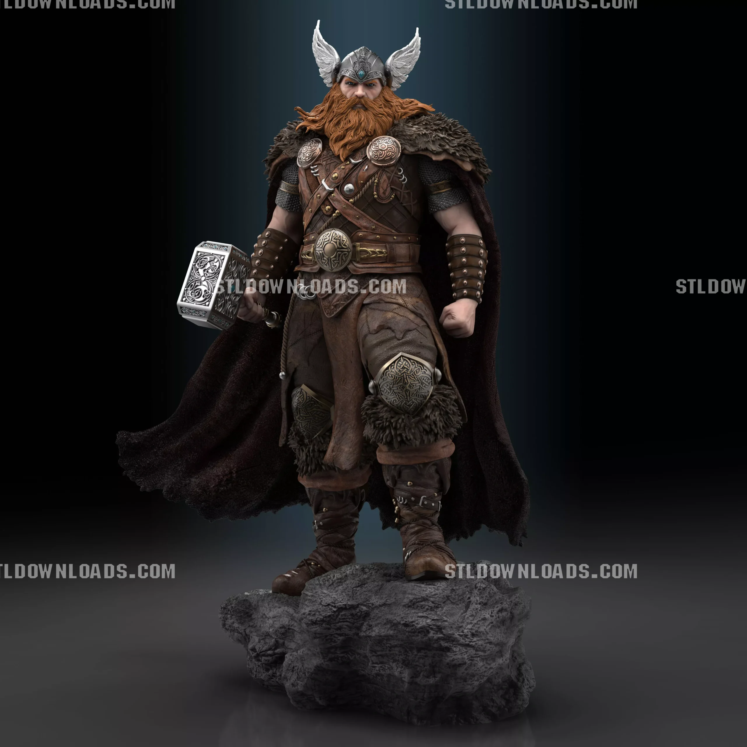 Thor God of Thunder – Marvel 3D printable STL model