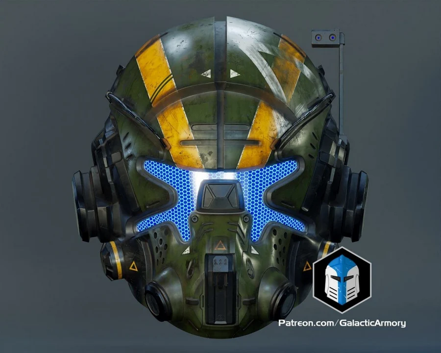 Jack Cooper Pilot Helmet – Titanfall 3D printable STL model