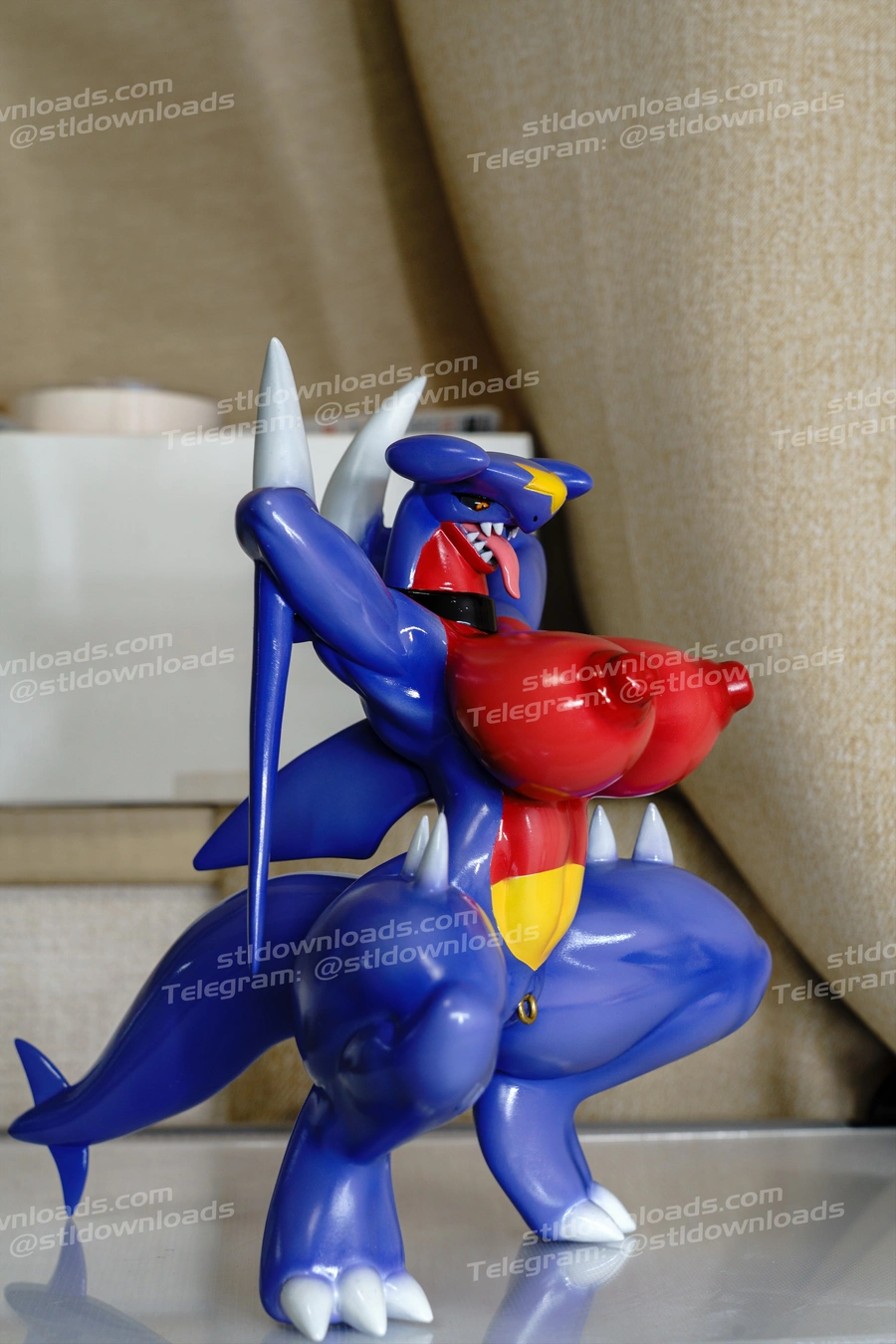 Gaburias Dragon Beast – Pokemon 3D printable STL model