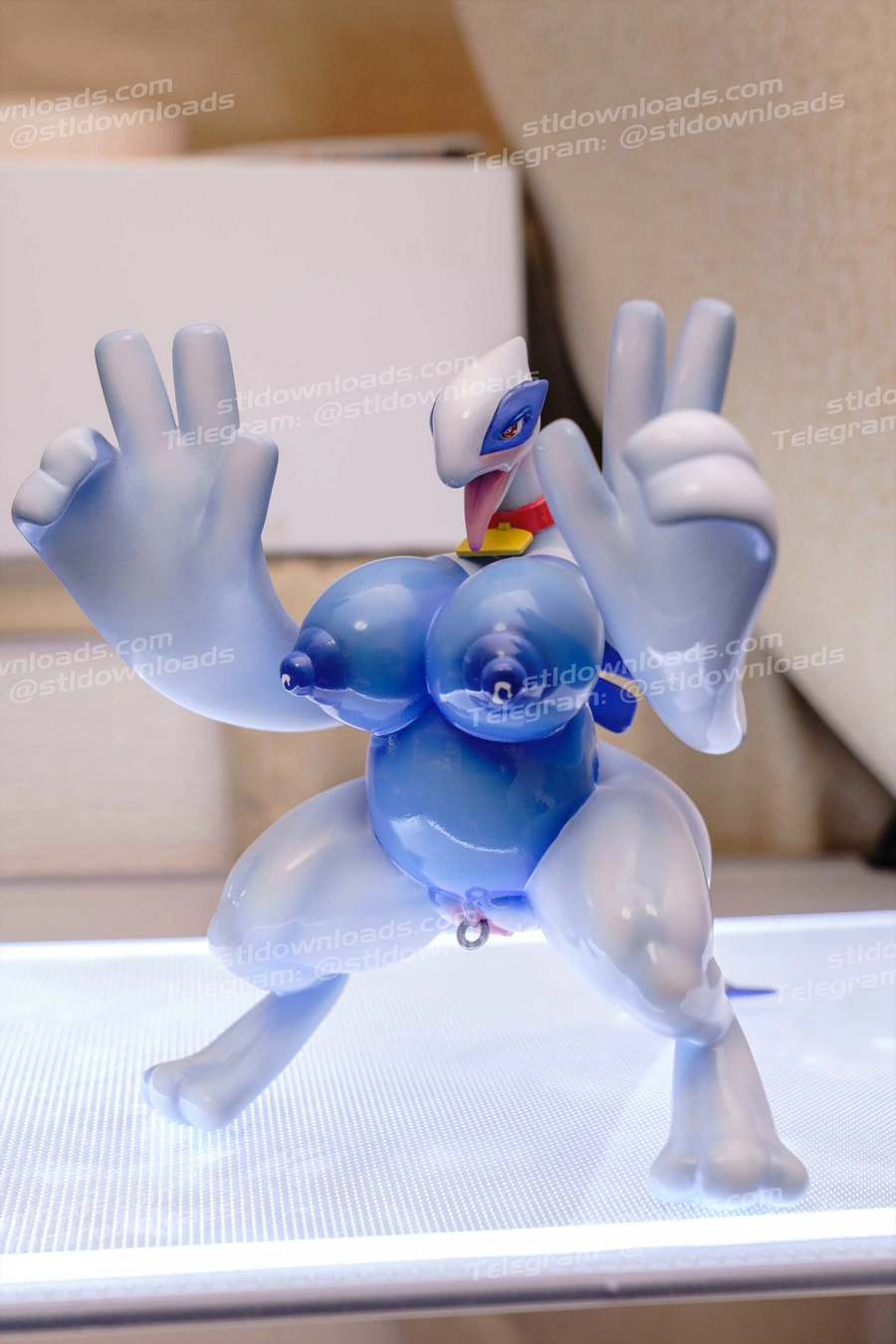 Lugia Sea Guardian – Pokemon 3D printable STL model