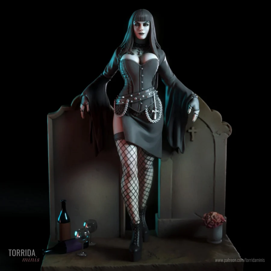 Raven Figure – DC Comics 3D printable STL model