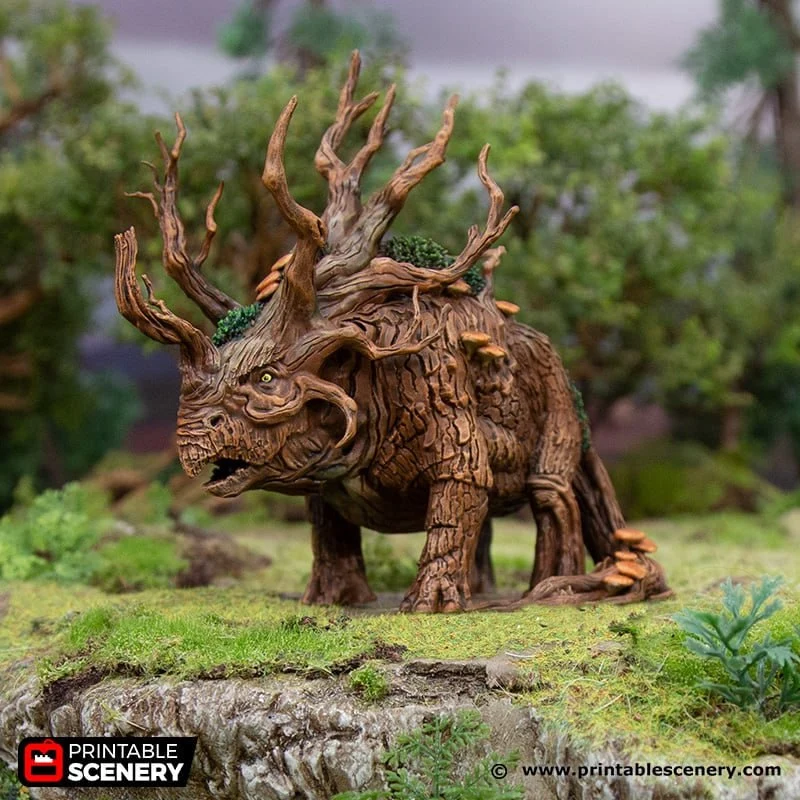 Treeceratops 3D printable STL model