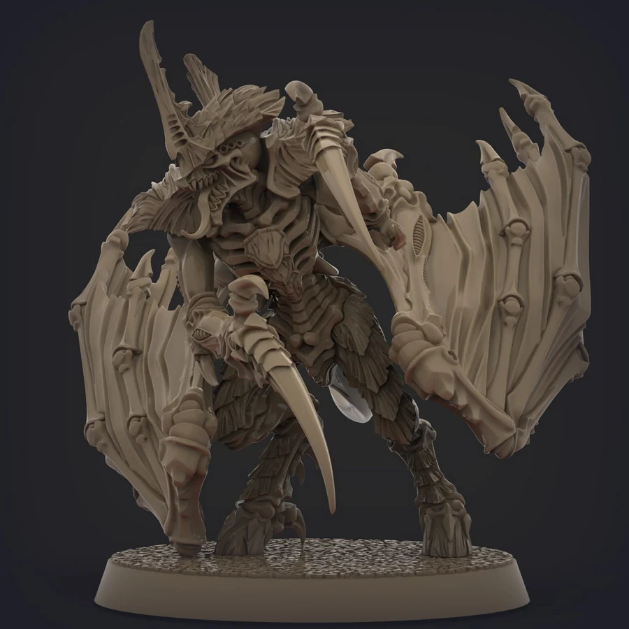 Tyranid Prime - Warhammer 40K 3D printable STL model