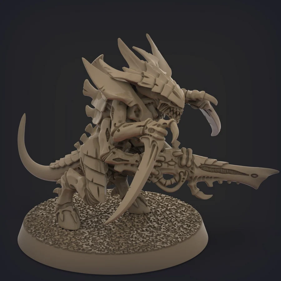 Tyranid Warriors Set - Warhammer 40K 3D printable STL model