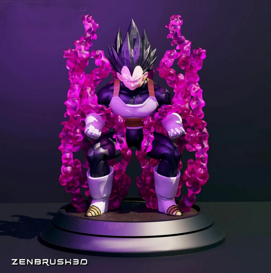 Vegeta Ultra Ego - Dragon Ball 3D printable STL model