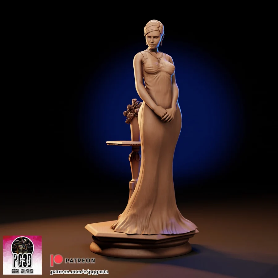 Vesper Lynd – James Bond 3D printable STL model