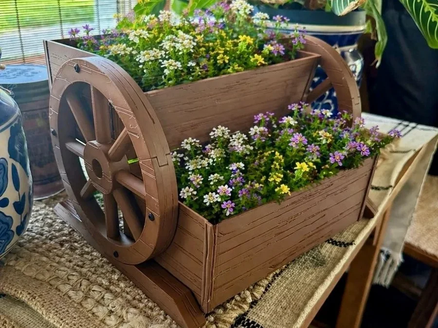 Wagon Planter – Utility 3D printable STL model