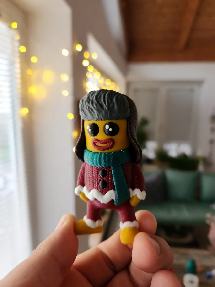 Gingerbread Figure – Christmas 3D printable STL model