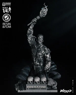 Dutch Bust – Predator 3D printable STL model