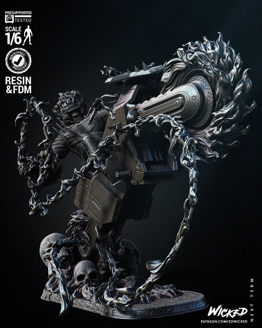 Ghost Rider Danny Ketch - Marvel 3D printable STL model