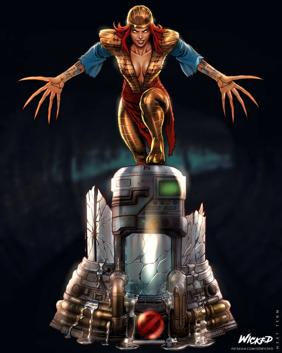 Lady Deathstrike – Marvel 3D printable STL model